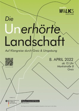 Poster von der Ausstellung 
